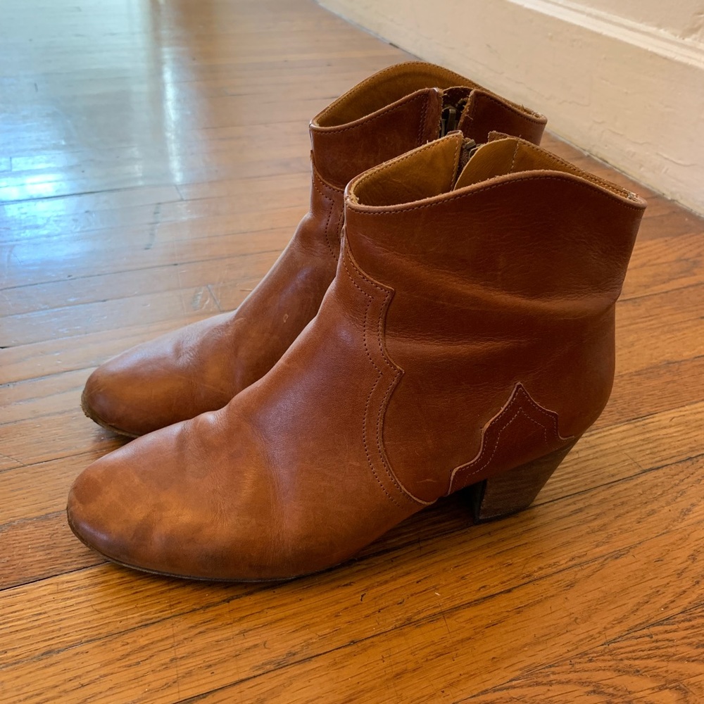 Isabel Marant Dicker boot brown leather 39